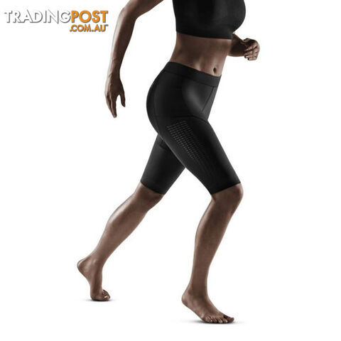 CEP Run Compression Womens Running Shorts 3.0 - Black - III (M) - W0A15C3