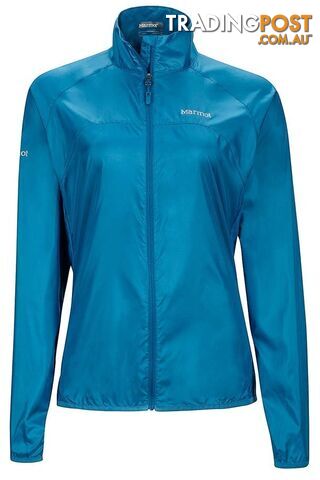 Marmot Womens Trail Wind Jacket - Slate Blue - 35960-3870