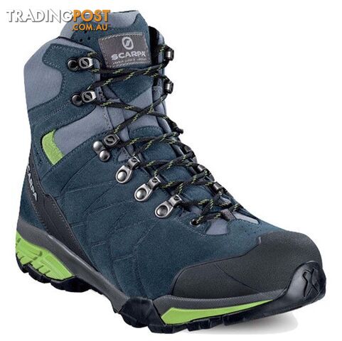 Scarpa ZG Trek GTX Gore-Tex Waterproof Hiking Boots - Grey/Spring - US10.5 / EU44 - SCA00103-44