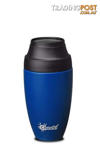 Cheeki Reusable Coffee Mug - 350ml  - Sapphire Blue - OCM350SB1