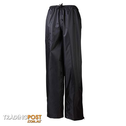 Rainbird Stowaway Waterproof Overpants - Black - 3XL - 8003-7-BK-3XL