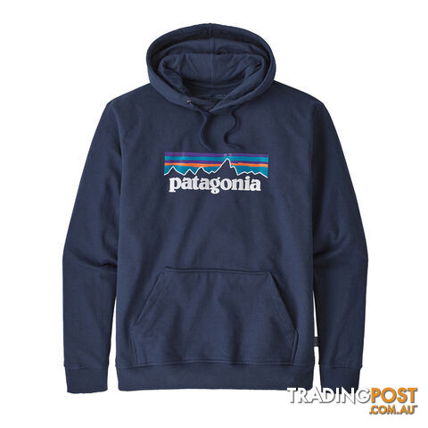 Patagonia P-6 Logo Uprisal Mens Fleece Hoody - Classic Navy - XL - 39539-CNY-XL