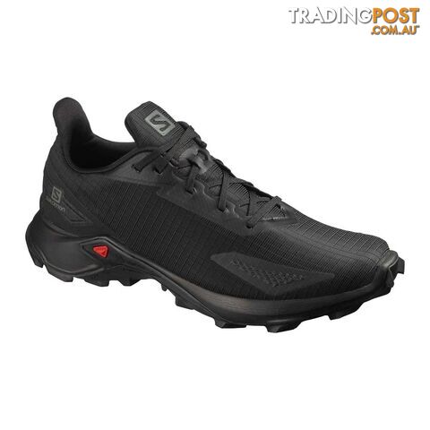 Salomon Alphacross Blast Mens Trail Running Shoes - Black/Black/Black - US10.5 - L41232600100