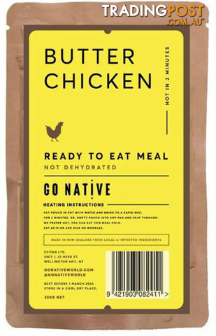 Go Native Butter Chicken Ready to Eat Meal - 1 Serve - SM1