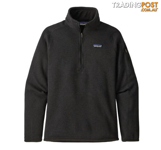 Patagonia Better Sweater 1/4 Zip Womens Fleece Jacket - Black - XS -...
