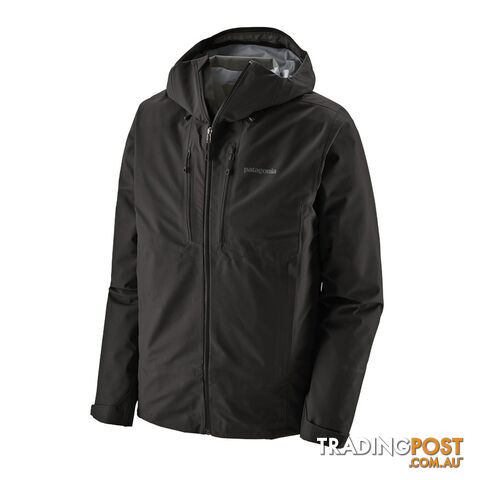 Patagonia Triolet Mens Alpine Waterproof Jacket - Black - XXL - 83402-BLK-XXL