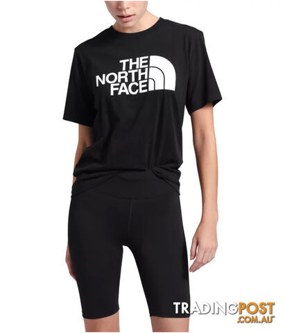 The North Face Half Dome Cotton Womens Short-Sleeve Tee - TNF Black - M -...