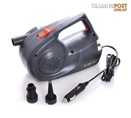 OZtrail Hi-Flow 12V Electric Air Mattress Pump - EMA-PU12V-A