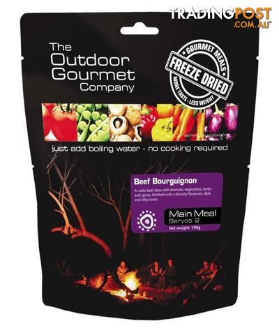 Outdoor Gourmet Beef Bourguignon Double - OGC231