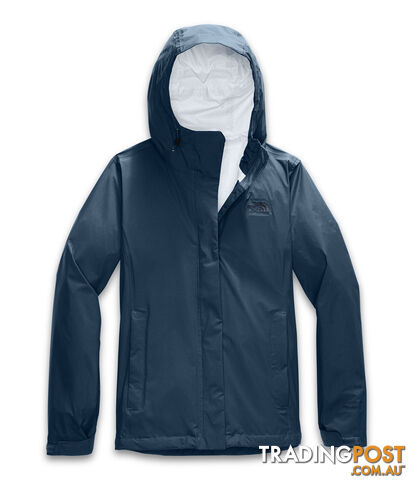 The North Face Venture 2 Womens Waterproof Jacket - Blue Wing Teal - L -...