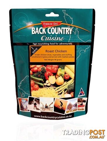 Back Country Cuisine Freeze Dried Food Chicken Roast Chicken - Regular - BC804