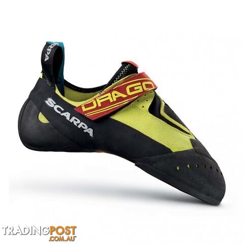Scarpa Drago Rock Climbing Shoes - Yellow - US9 / EU 42 - SCA20048-42