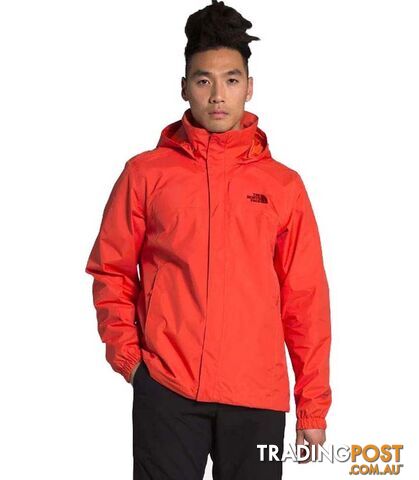 The North Face Resolve 2 Mens Waterproof Jacket - Flare Orange - S -...