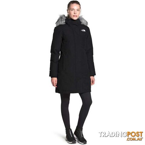 The North Face Arctic Parka Womens Waterproof Insulated Jacket - TNF Black - M - NF0A4R2VJK3-T0M