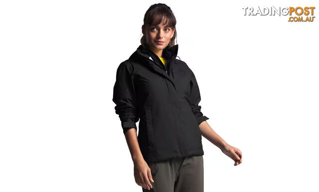 The North Face Venture 2 Womens Waterproof Jacket - TNF Black/TNF Black - XL -...