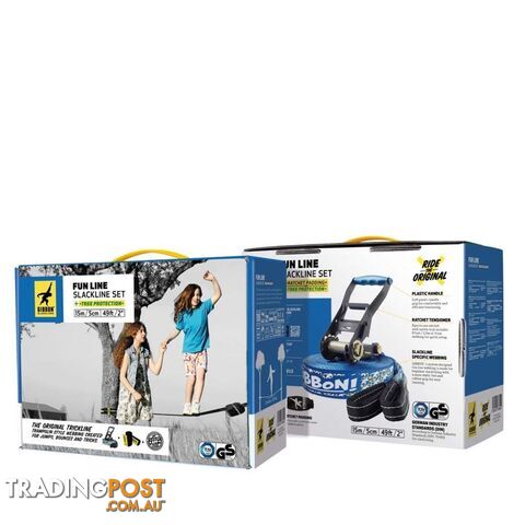 Gibbon Fun Line X13 Slackline Tree Pro Set - 15m - 18884 - photo 2 of 2
