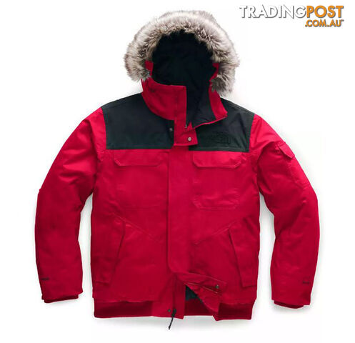 The North Face Gotham III Mens Waterproof Insulated Jacket - TNF Red/TNF Black - L - NF0A33RGN9D-W0L