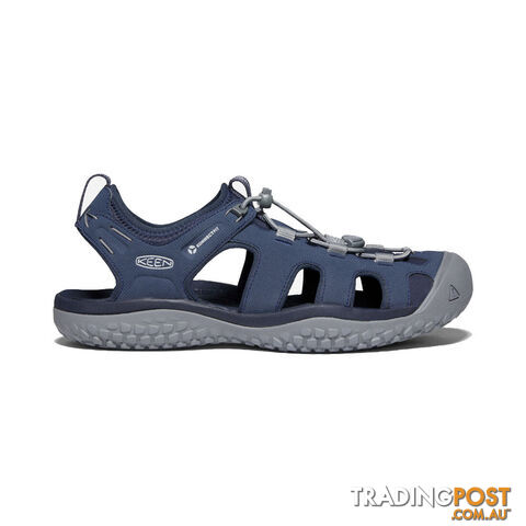 Keen Solr Mens Hiking Sandals - Navy Steel Grey - US 10 - 1022431-10