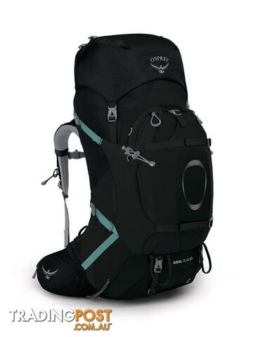 Osprey Ariel Plus 60L Womens Hiking Backpack - Black - M/L - OSP0895-Black-M-L