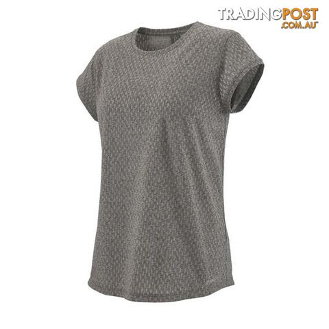 Patagonia Ridge Flow Womens Running T-Shirt - Black - XS - 23620-BLK-XS