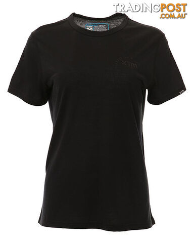 XTM Adventure 170 Womens Merino T-Shirt - Black - 8 - ML105-BLK-08