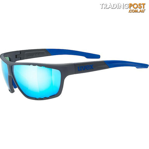 Uvex Sportstyle 706 Sports Sunglasses - Blue Matte - S5320064416