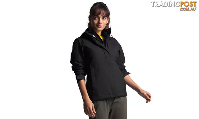 The North Face Venture 2 Womens Waterproof Jacket - TNF Black/TNF Black - L -...