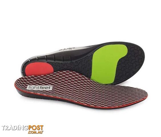 Lightfeet SUPPORT Unisex Pronate Insole - Red - LGE - SI238-LGE