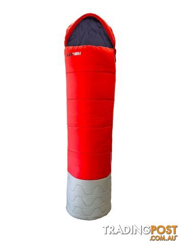 Black Wolf Coast Series 5+ Sleeping Bag  - True Red - W0152TR