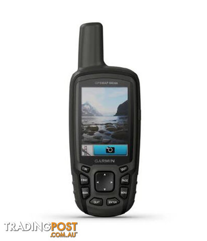 Garmin GPSMAP 64csx Handheld GPS w/ Navigation Sensors and Camera - Black - 10-02258-22