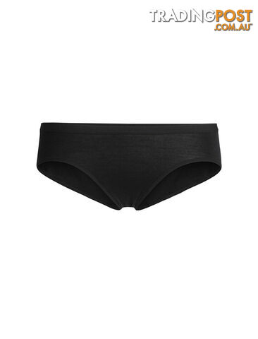 Icebreaker Siren Womens Merino Hipkini Underwear - Black - XS - 104704001XS