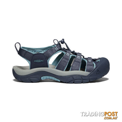 Keen Newport H2 Womens Hiking Sandals - Navy Smoke Blue - US 7H - 1022800-7H