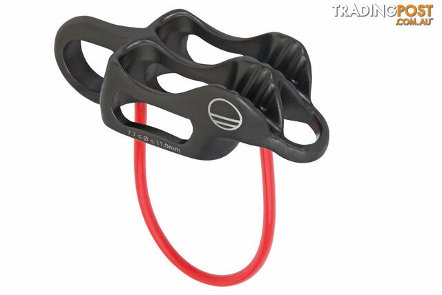 Wild Country Pro Guide Lite Belay Device - Gunmetal/Tangerine - WCPROGUIDE-GUN