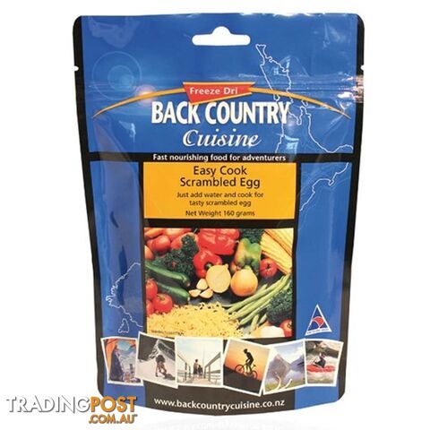 Back Country Easicook Scrambled Egg 160 gram - BC673