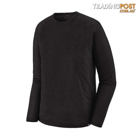 Patagonia Capilene Cool Trail Mens Long Sleeve Performance T-Shirt - Black - XL...