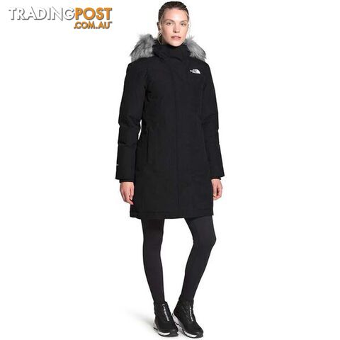 The North Face Arctic Parka Womens Waterproof Insulated Jacket - TNF Black - L -...