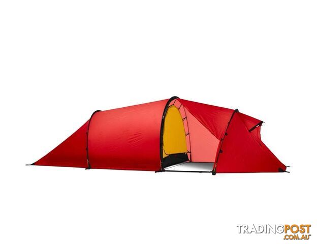 Hilleberg Nallo 3 GT - 3 Person 4 Season Mountain Hiking Tent - Red - 13712