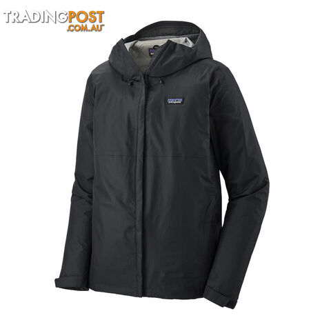 Patagonia Torrentshell 3L Mens Waterproof Jacket - Black - S - 85240-BLK-S