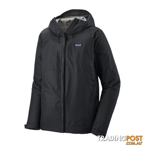 Patagonia Torrentshell 3L Mens Waterproof Jacket - Black - S - 85240-BLK-S