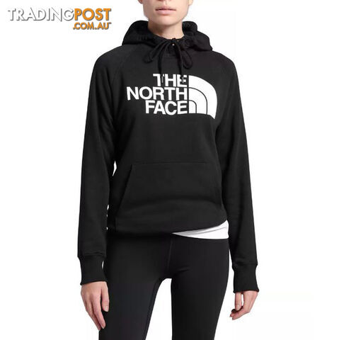 The North Face Half Dome Pullover Womens Fleece Hoodie - TNF Black - S -...