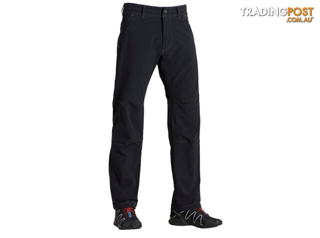 Kuhl Destroyr Mens Softshell Pants - 32L - Raven - 33 - KUH00168-Raven-33