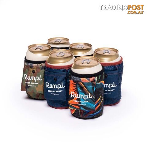 Rumpl Beer Blanket Stubby Cooler - 6 Pack - Multi - RUM00027-Multi