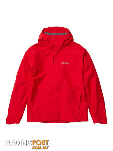 Marmot Minimalist Mens Waterproof Jacket - Team Red - M - 312306278M