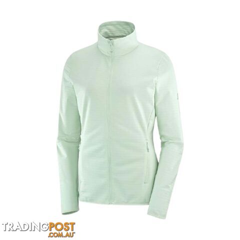 Salomon Outrack Full Zip Mid Womens Lightweight Fleece Jacket - LC1358OUTFZWJKT - photo 2 of 2
