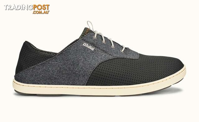 OluKai Nohea Moku Mens - Dark Shadow/Dark Shadow - 8 - 10283-dkshadow-8