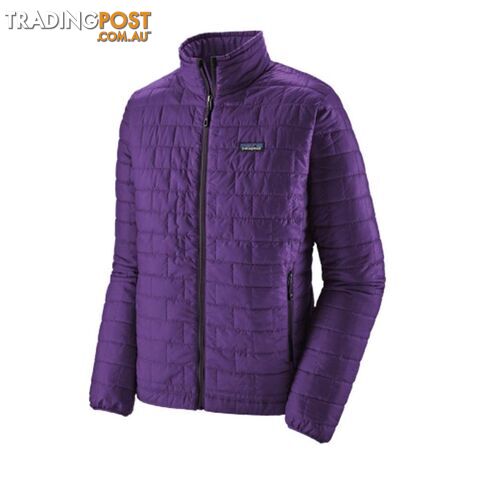 Patagonia Nano Puff Mens Insulated Jacket - Purple - M - 84212-PUR-M