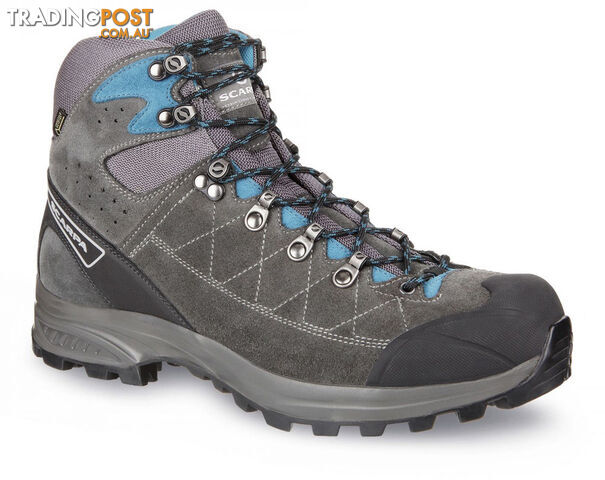 Scarpa Kailash Trek GTX Mens Hiking Boots - Gray-Blue - US9.5 / EU43 - SCA00097-Gray-Blue-43
