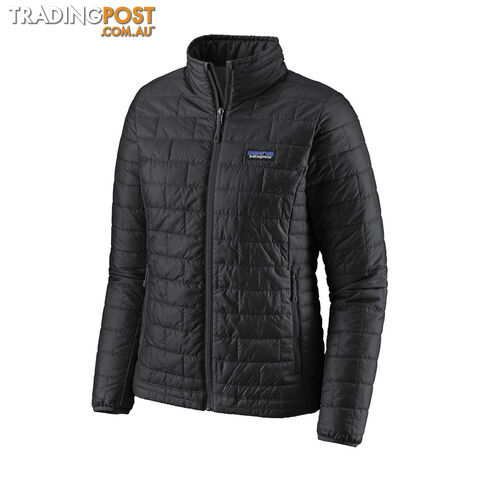 Patagonia Nano Puff Womens Insulated Jacket - Black - S - 84217-BLK-S