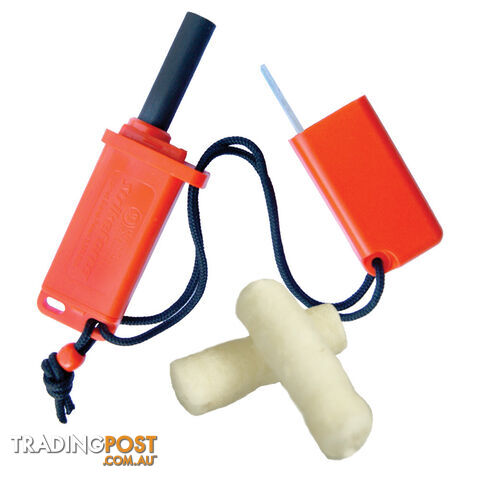 UST StrikeForce Fire Starter w/ Tinder - Orange - 20-12147