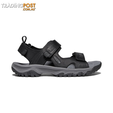 Keen Targhee III Open Toe Mens Hiking Sandals - Black Grey - US 11H -...